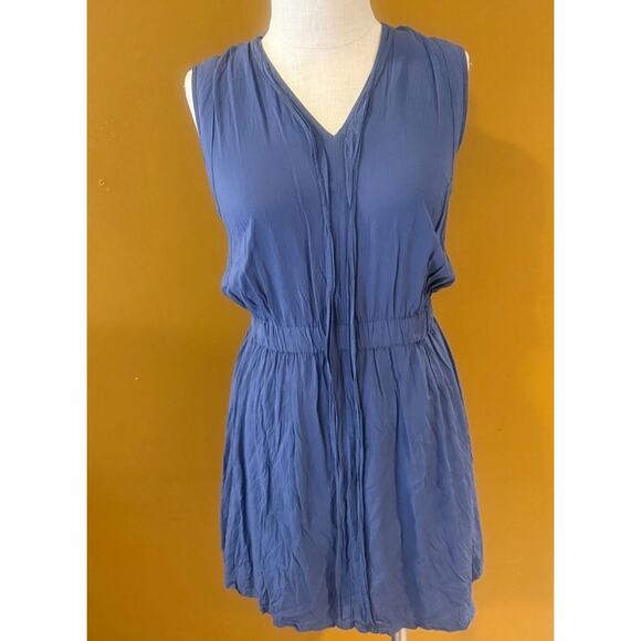Converse Dresses & Skirts - Converse All Star Fit & Flare Dress Womens Medium Blue Back Zipper Sleeveless